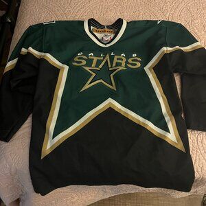 Vintage KOHO Dallas Stars Official Jersey Pro Blank Away Youth Size L/XL 90s